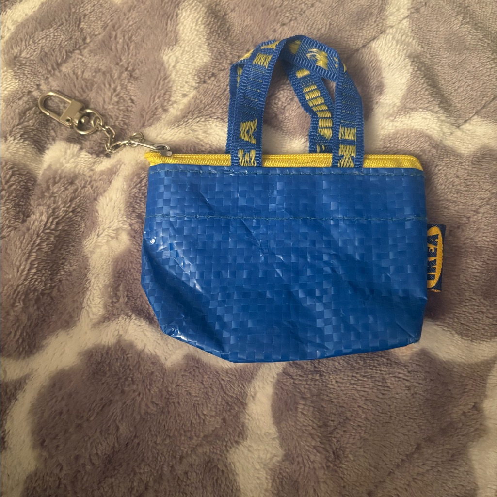 Ikea Blue Keychain Resembles Full Ikea Bag Ikea Blue Keychain Resembles Full Ikea Bag